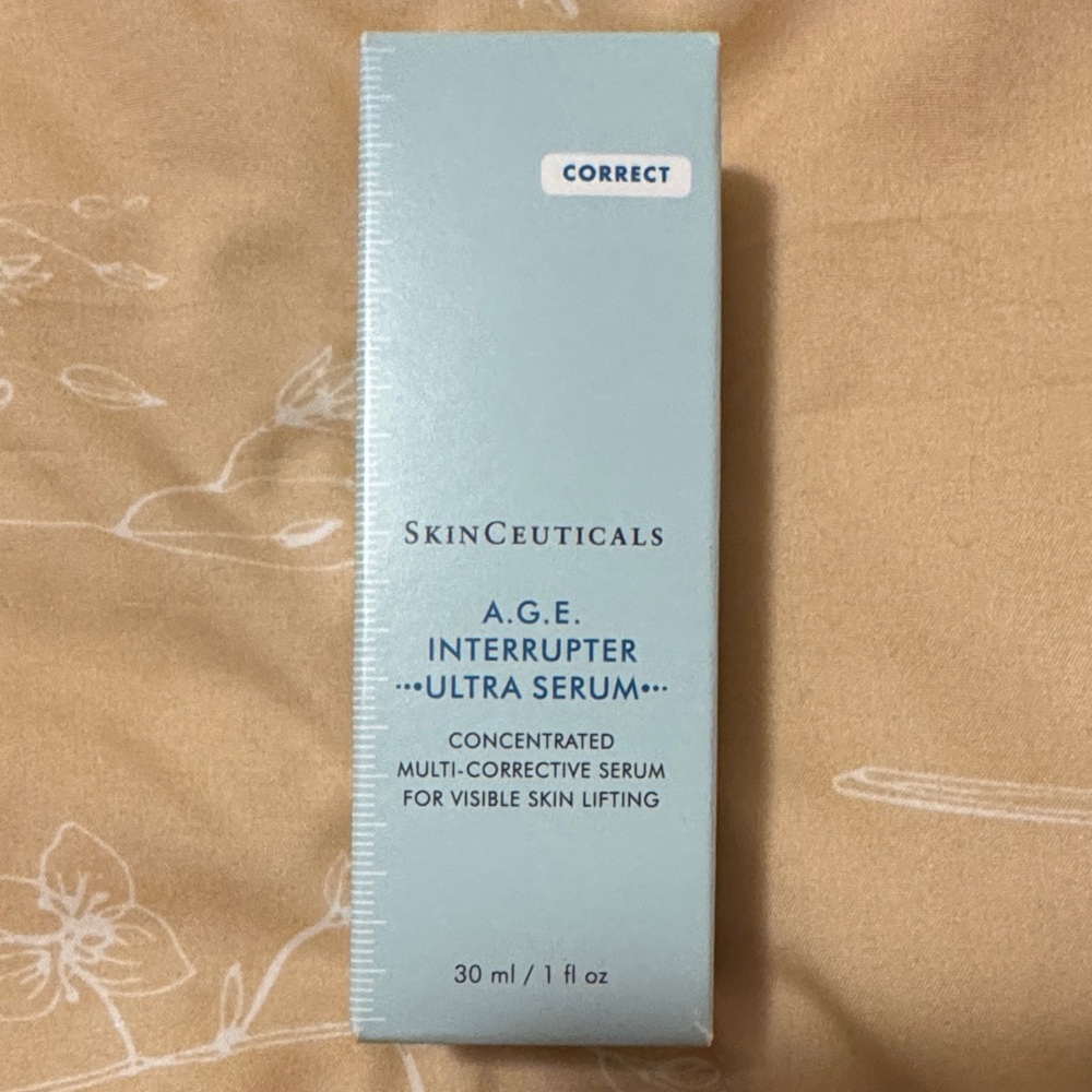 NEW UNOPENED SkinCeuticals A.G.E. Interrupter Ultra Serum - Light Blue